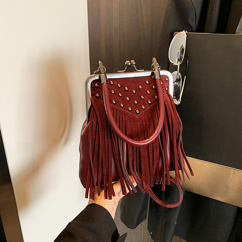 Women Bags Collection - Sac à main à rivets pour
