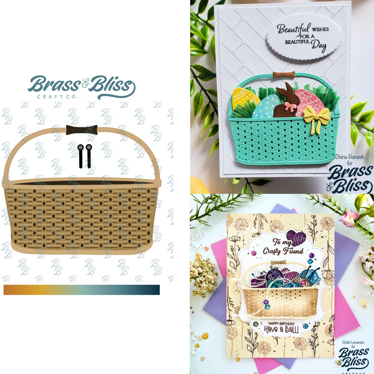 Basket Bag Wicker - Nouvelles matrices de découpe en métal