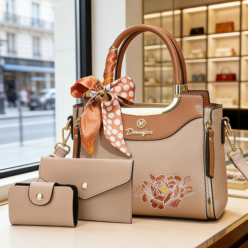 Women Bags For Office Use - Ensemble de 3 sacs à main
