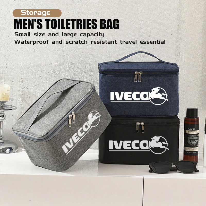 Box Bag Rigid - Trousse de Toilette Grande Capacité pour