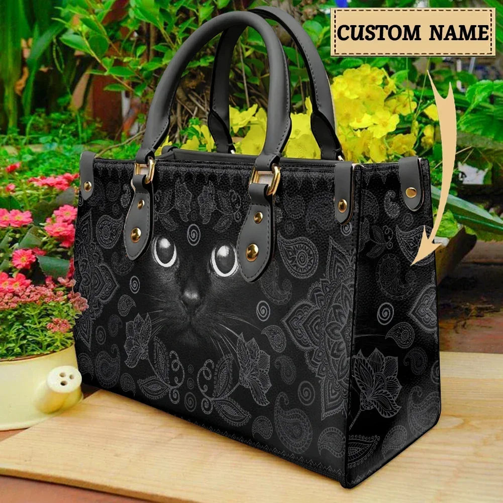 Women Bags Premium Brands - Sacs fourre-tout pour femmes motif chat