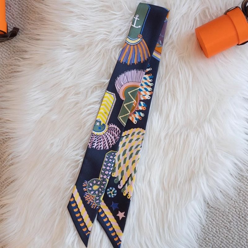 Women Bags Hermes - Longue écharpe de luxe avec Design
