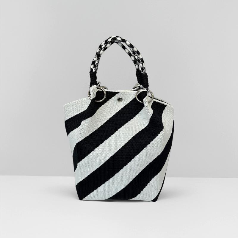 Women Bags Sale - Sac cabas en tricot pour femme,