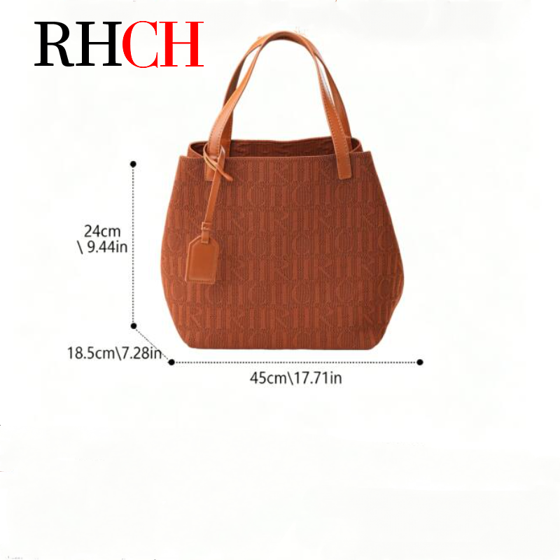 Sac fourre-tout en tricot à le - Women Bags For Office Use avis et prix