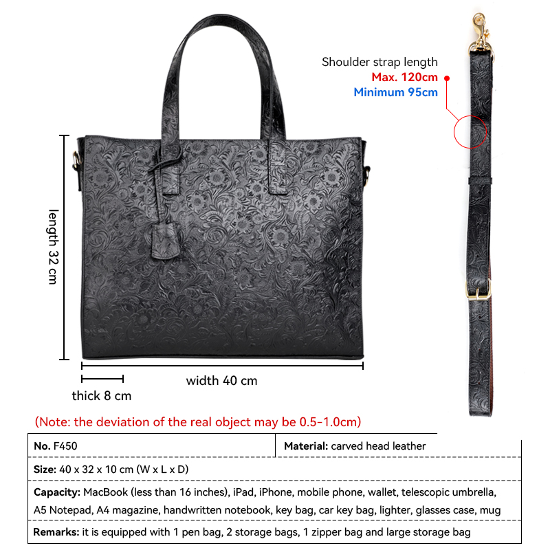Sac à main en cuir de vachette - Doctor Bag Leather avis et prix