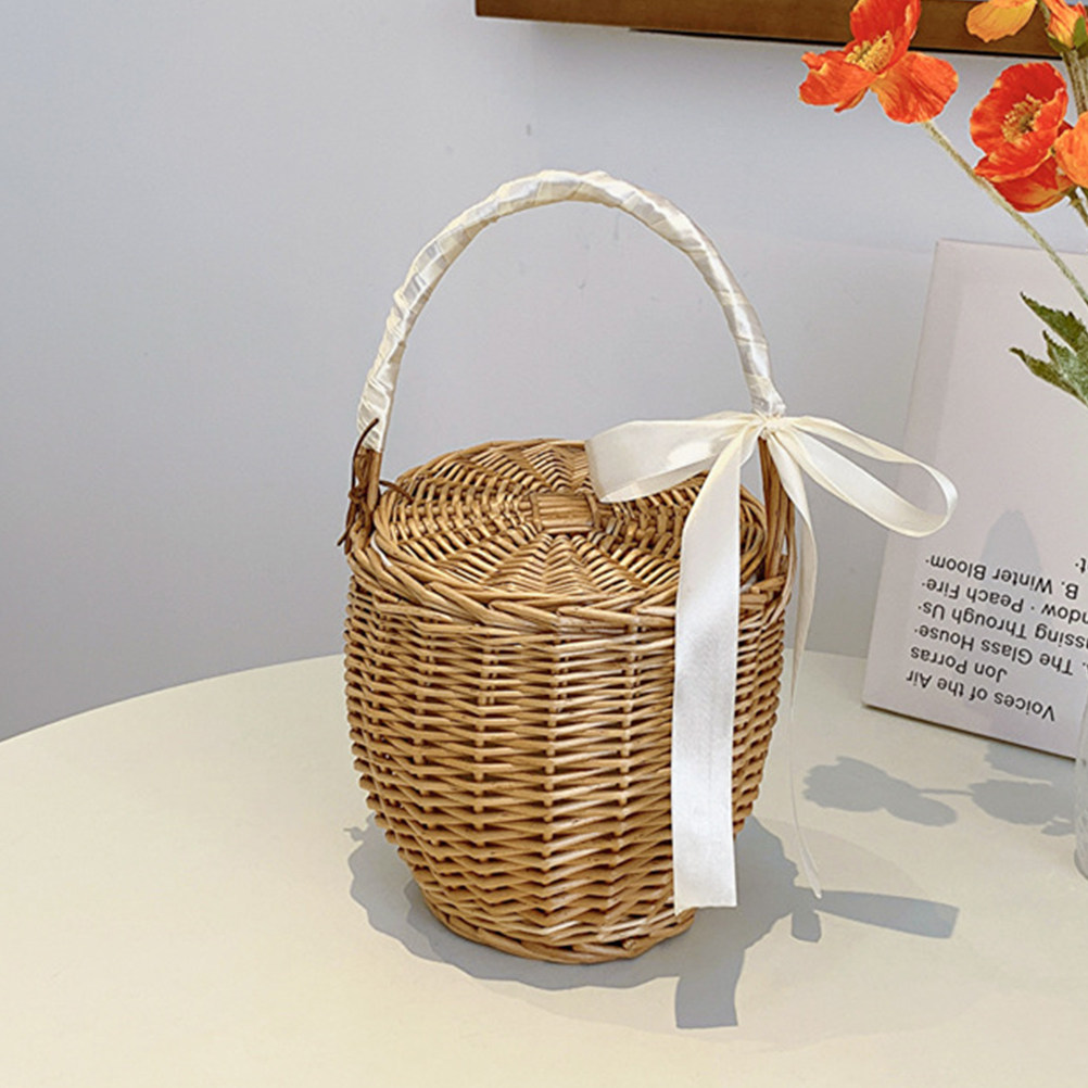 Panier de pique-nique tressé à - Basket Bag Wicker avis et prix
