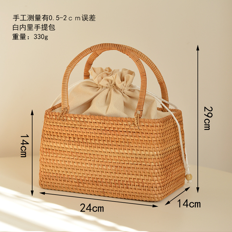 Sacs à main en rotin creux déc - Basket Bag Wicker avis et prix