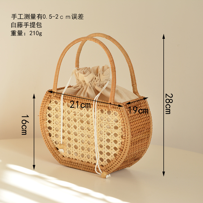 Sacs à main en rotin creux déc - Basket Bag Wicker avis et prix