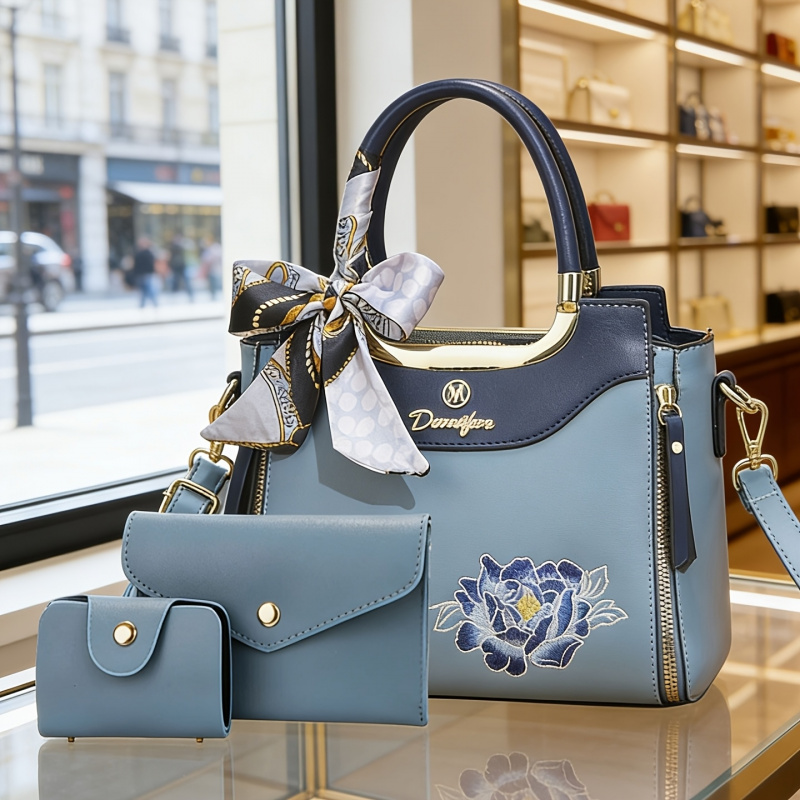 Ensemble de 3 sacs à main brod - Women Bags For Office Use avis et prix