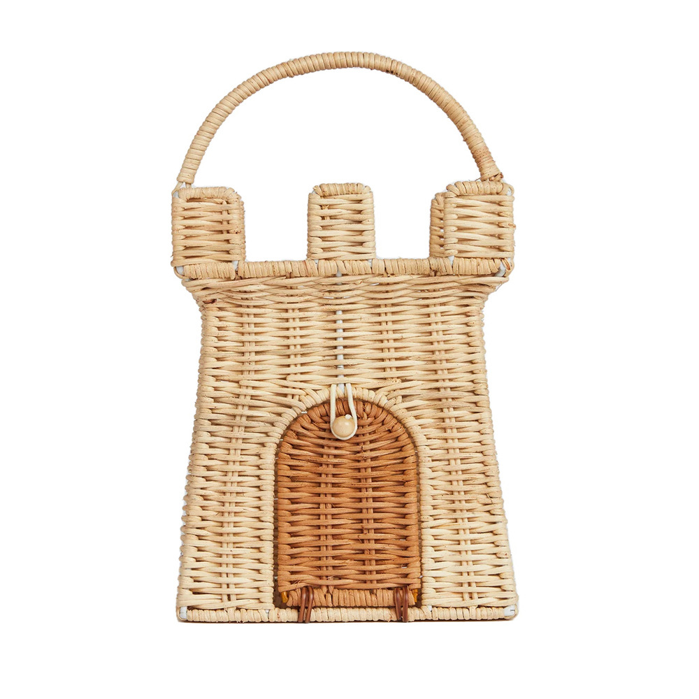 Sac à main en rotin tissé en o - Basket Bag Wicker avis et prix