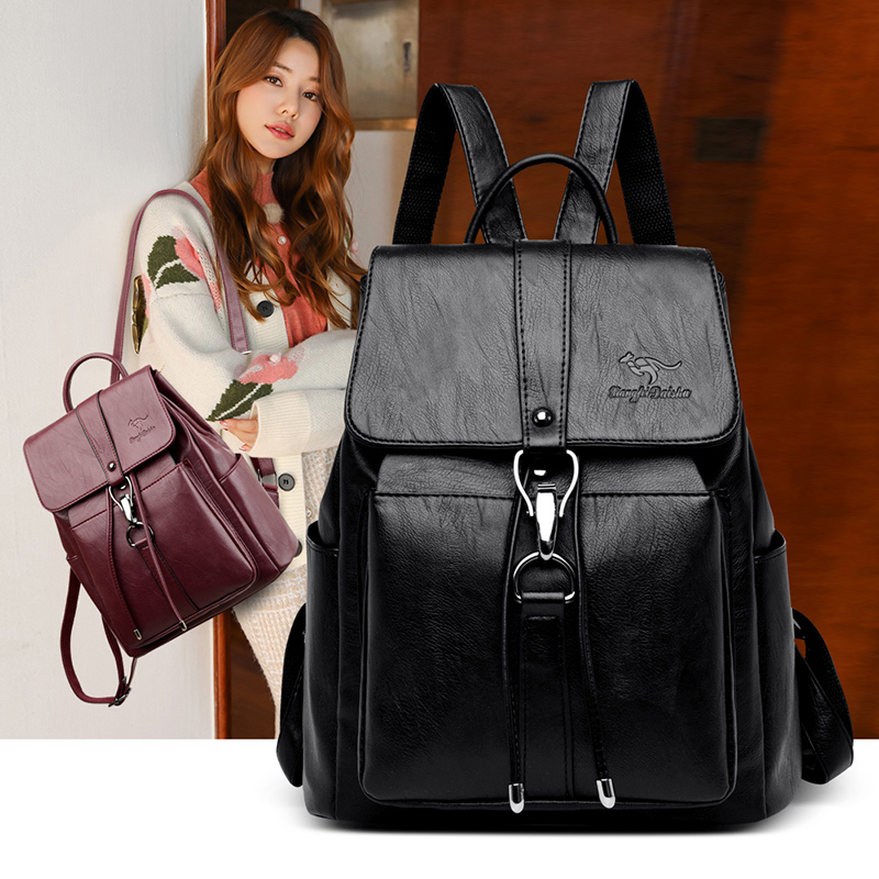 Sac à dos antivol en cuir de g - Women Bags Collection avis et prix