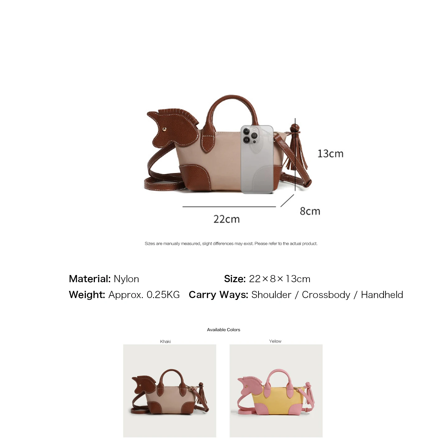 Sac à main mini en nylon color - Women Bags Max avis et prix