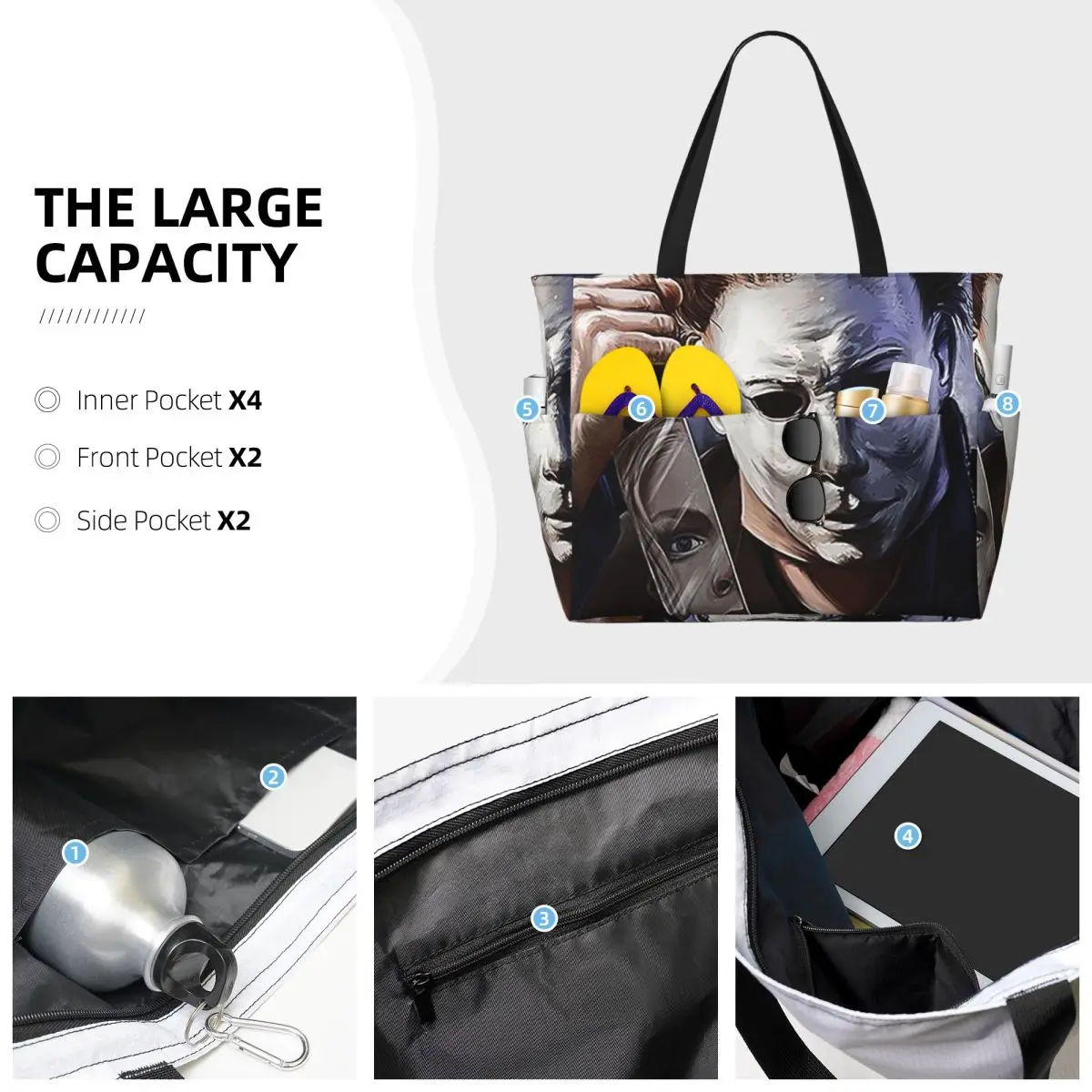 Michael Myers Beach Tote Bag S - Women Bags Myer avis et prix