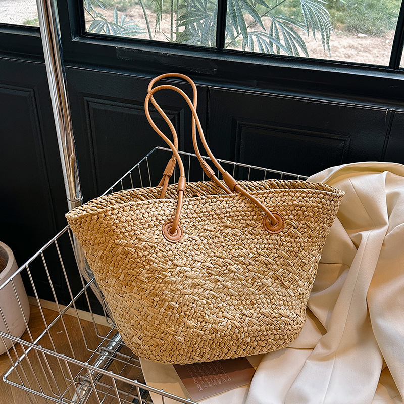 Décontracté rotin grande capac - Basket Bag Wicker avis et prix