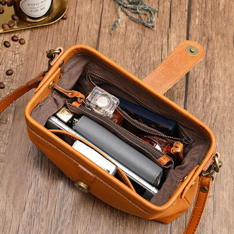Sac à bandoulière en cuir véri - Doctor Bag Leather avis et prix