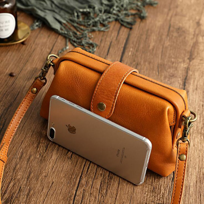 Sac à bandoulière en cuir véri - Doctor Bag Leather avis et prix