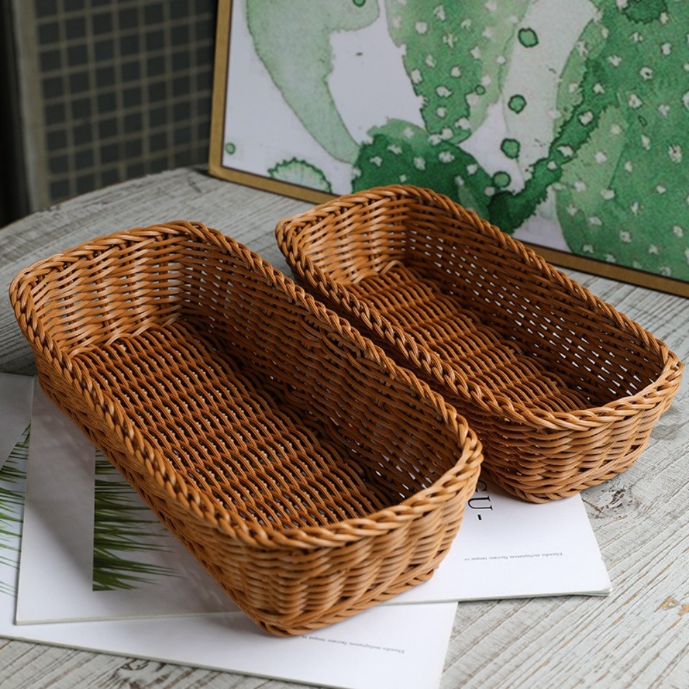 Panier de rangement en Imitati - Basket Bag Wicker avis et prix