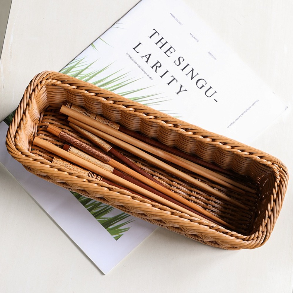 Panier de rangement en Imitati - Basket Bag Wicker avis et prix